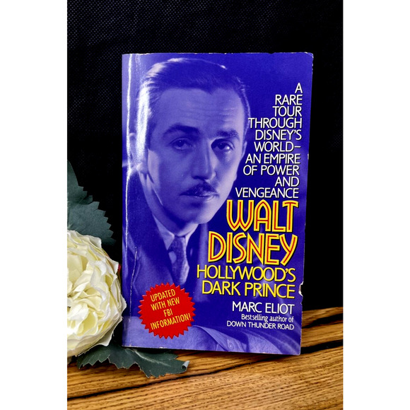 1994 Walt Disney Hollywood's Dark Prince By Marc Eliot First Edition Book - Picture 1 of 7